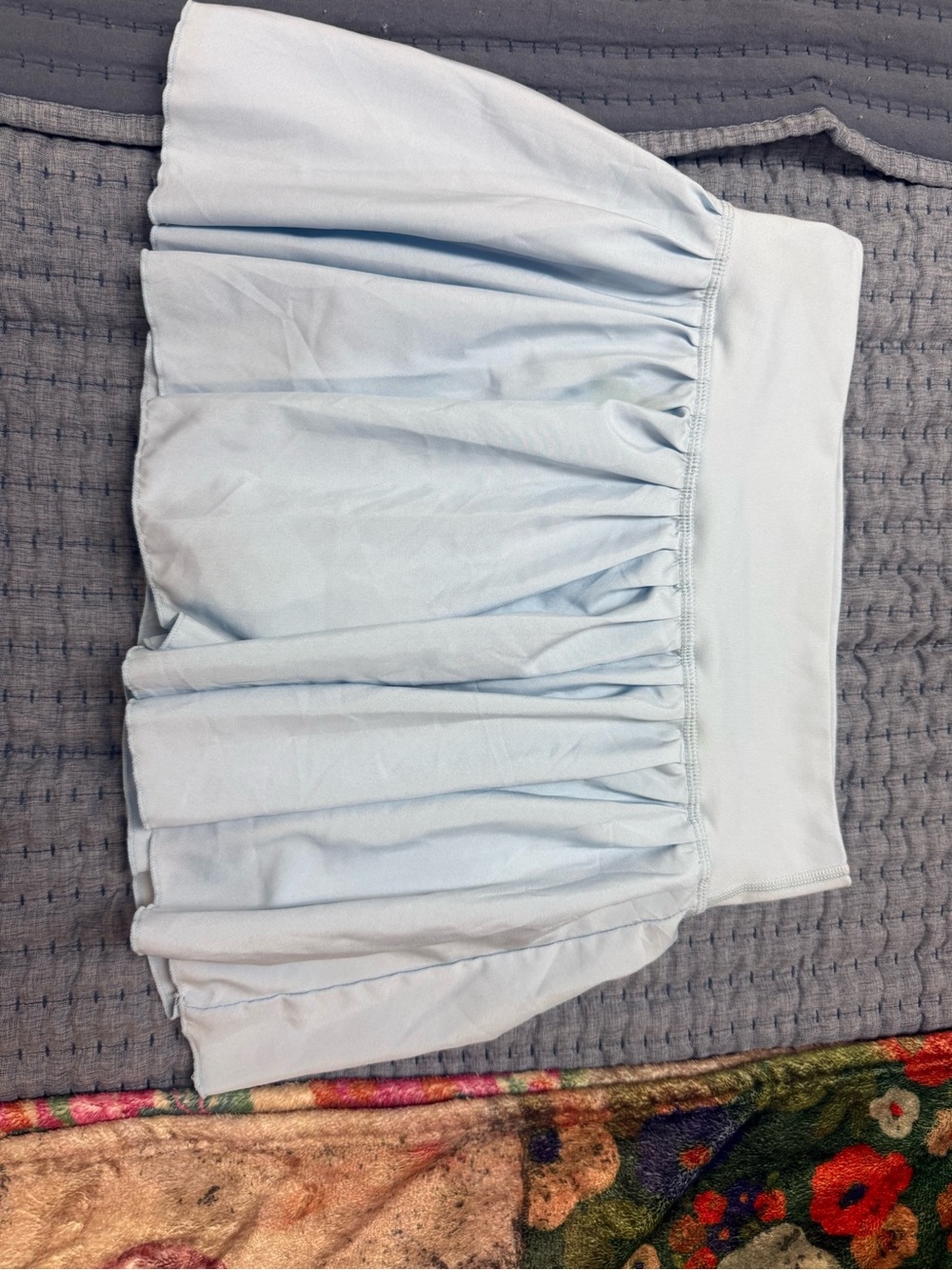 Altar'd State Light Blue Mini Skirt